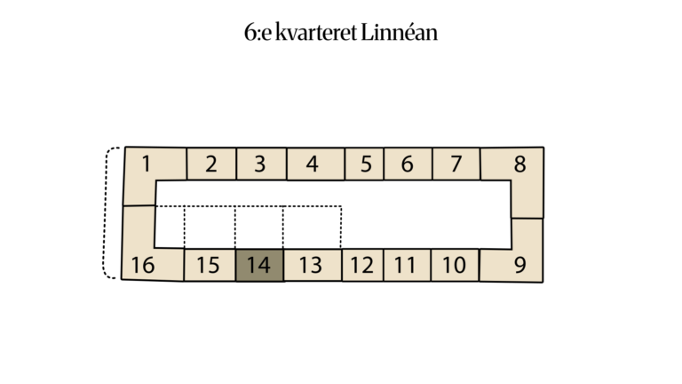 6:e kvarteret Linnéan 6:14
