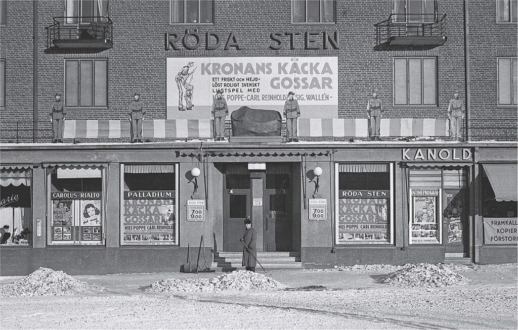 Biograf Röda Sten Februari 1940