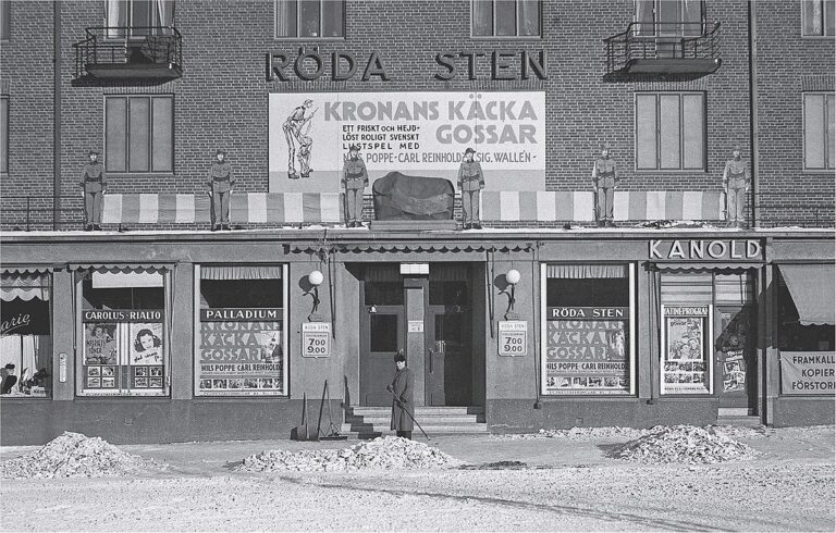 Biograf Röda Sten Februari 1940