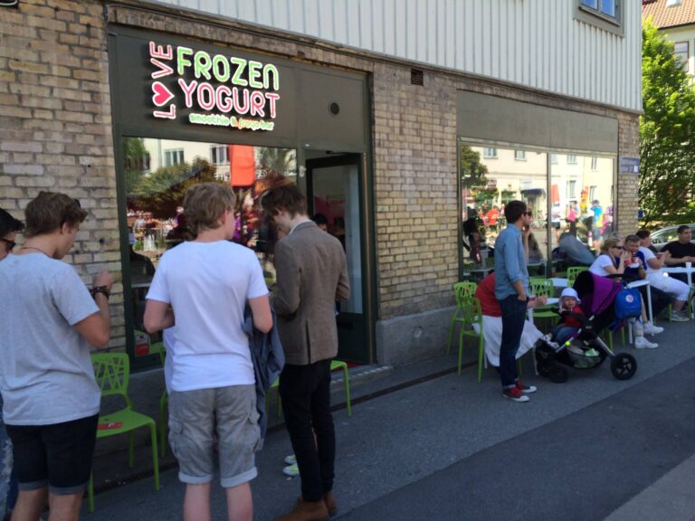 Love Frozen Yoghurt. Bild från Facebook