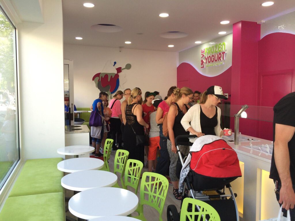 Love Frozen Yoghurt. Bild från Facebook