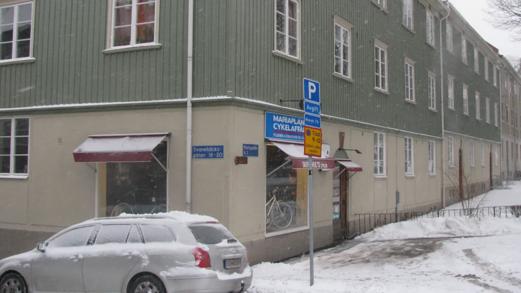 Mariaplans cykelaffär 2010