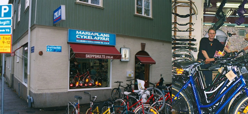 Stefan i Mariaplans cykelaffär