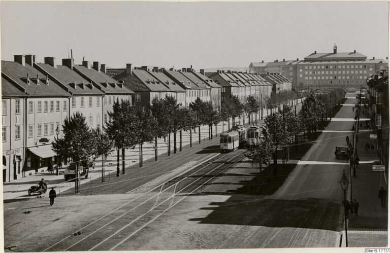 Butiken syns i nedre över hörn