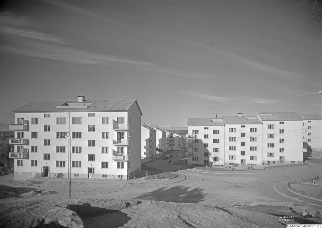 Kvarteret Björkö. Foto: Sven Sjöstedt Arkiv: GIMArkiv-240001-1317