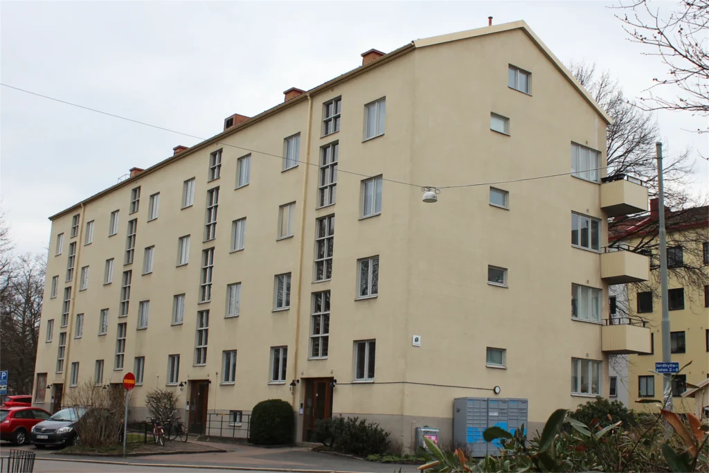 Jordhyttegatan 2, April 2026