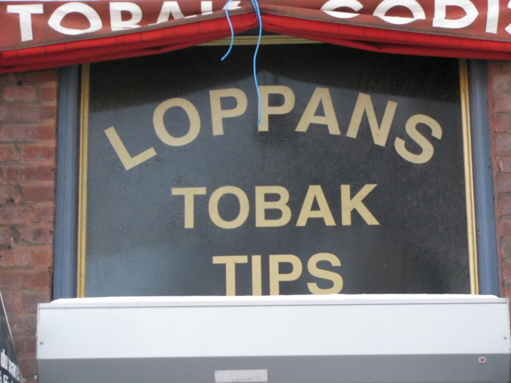 Loppans Tips & tobak