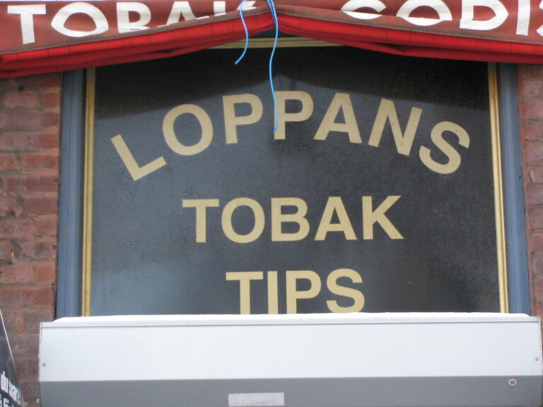 Loppans Tips & tobak