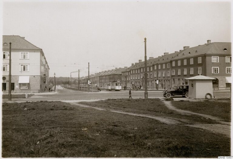 Mariagatan / Älvsborgsgatan 1925. Foto: Ghmb 18497