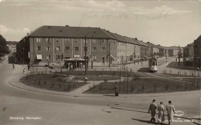 Vykort från Mariaplan 1936